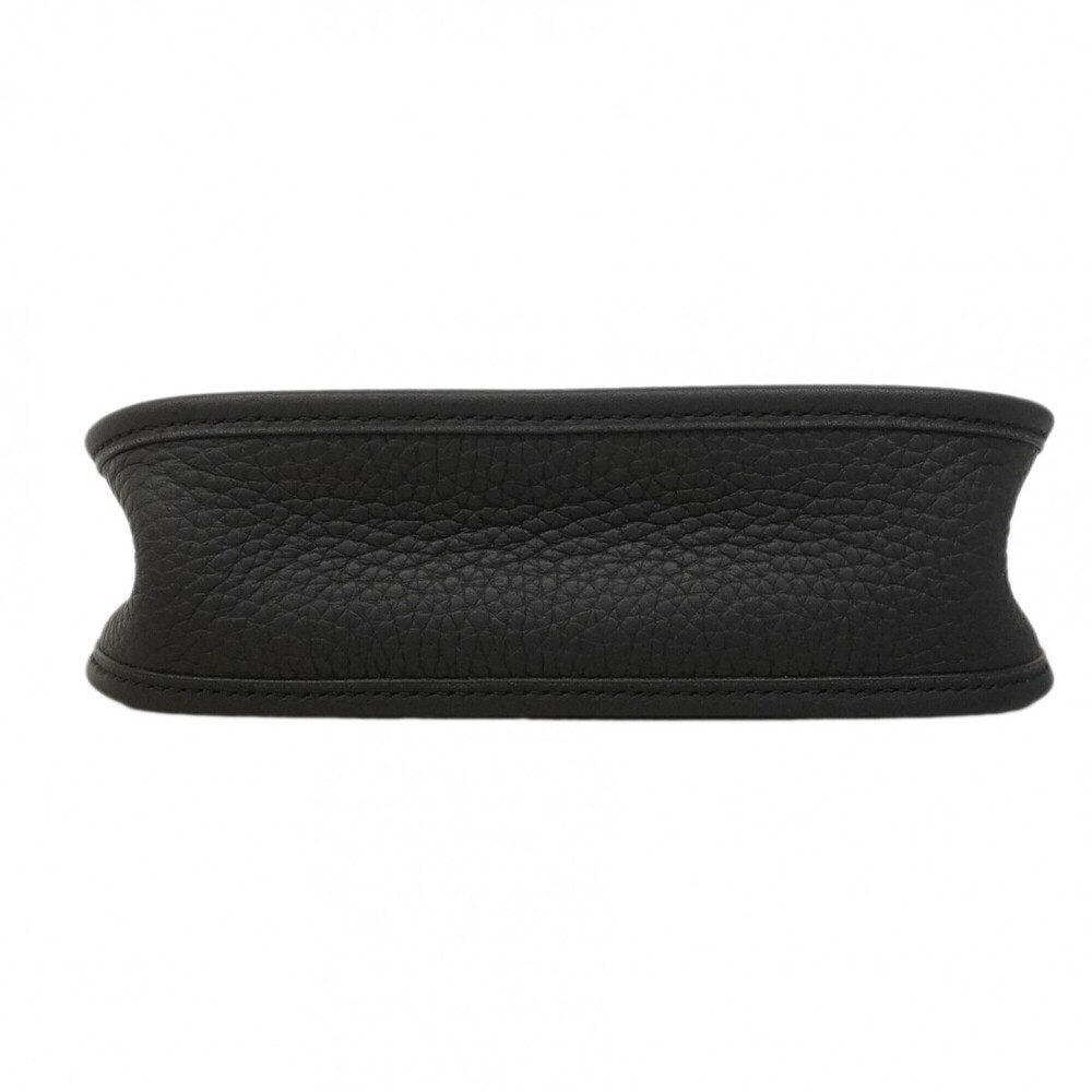Hermes Evelyne TPM Shoulder Bag, Taurillon Clemence Leather, Black, K Stamp, ... - Picture 3 of 9